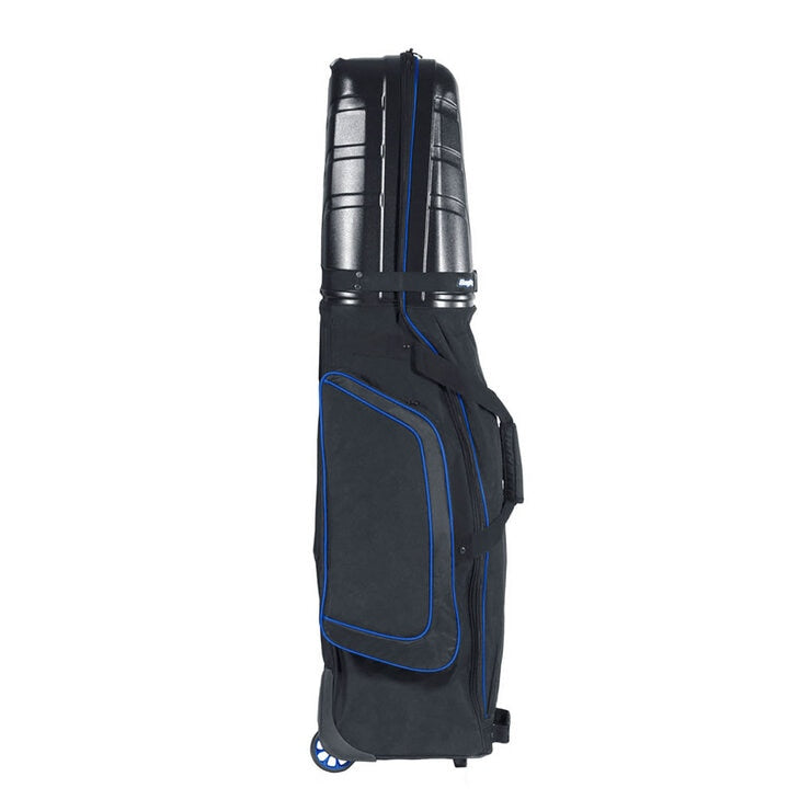 BagBoy T-10 hard top travel cover black and royal blue (British brand)