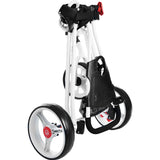 Eze Glide Cruiser golf trolley in white (British brand)