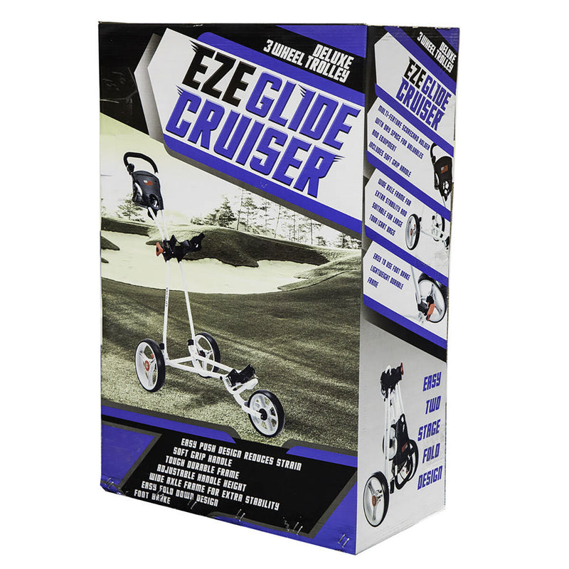 Eze Glide Cruiser golf trolley black, UK version