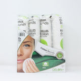 Costco UK Delon+ Premium Cotton Rounds Cotton Wool Pads 8 x 100 Pack- Buy online at McGrocer