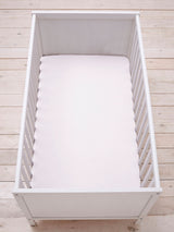 Next Silentnight Safe Nights White 2 Pack Cot Fitted Sheets- Buy online at McGrocer