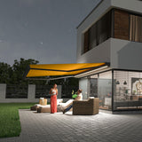 Costco UK Olympus Athena LED Outdoor Patio Awning (3.5-6m Width x 3-3.5m Projection)- Buy online at McGrocer