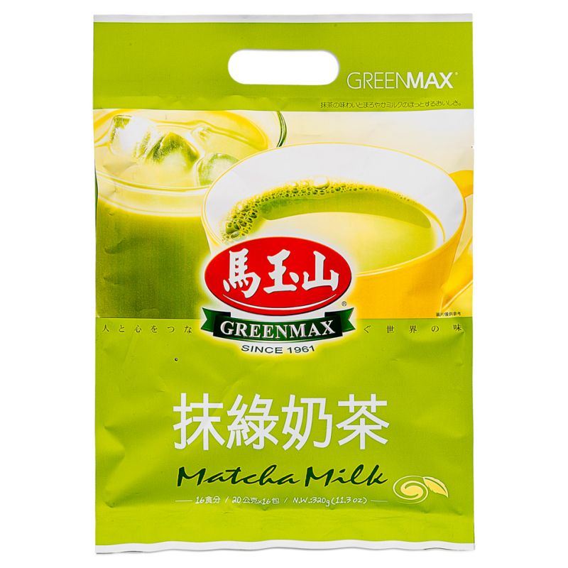 Greenmax matcha milk instant powder, imported from the UK