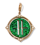 Annoushka Harrods spinning charm yellow gold tsavorite diamond (British brand)