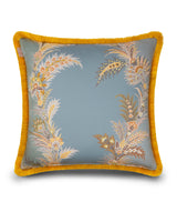 Harrods Etro Fringe-Trim Caladium Cushion 45cm x 45cm- Buy online at McGrocer