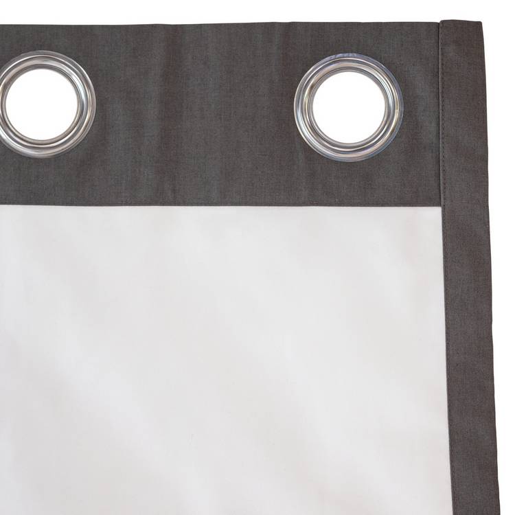 Habitat blackout curtains charcoal 229cm x 137cm (British brand)