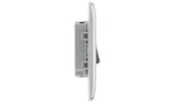 BG 2 gang 2 way switch brushed stainless steel, imported from the UK