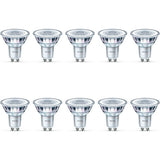 Philips LED light bulbs warm white GU10 10 pack - British product