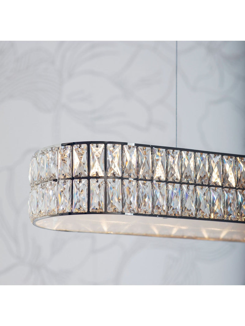 Gallery Home Silver Velma pendant light (British brand)