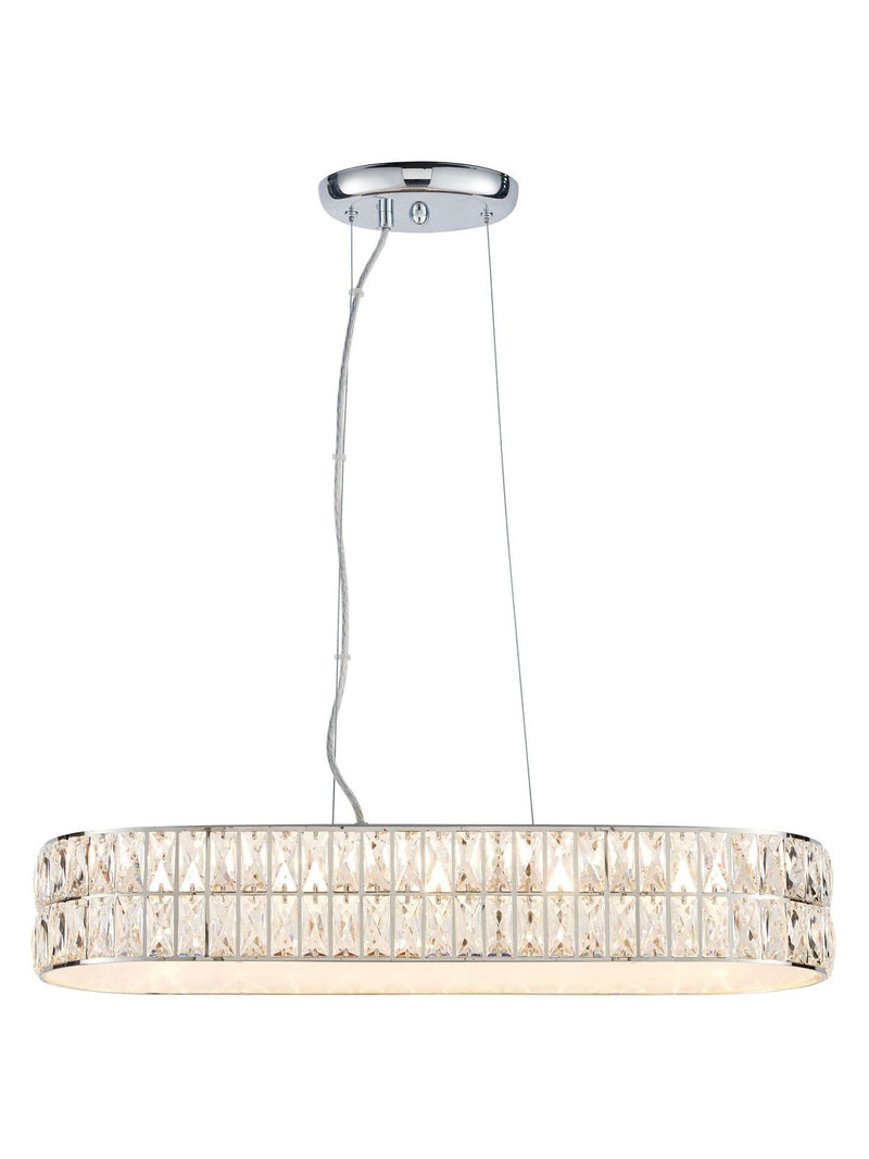 Gallery Home Silver Velma pendant light (British brand)