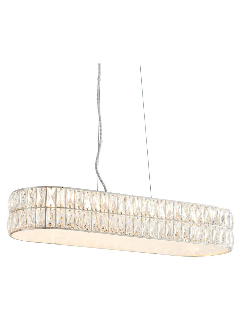 Gallery Home Silver Velma pendant light (British brand)