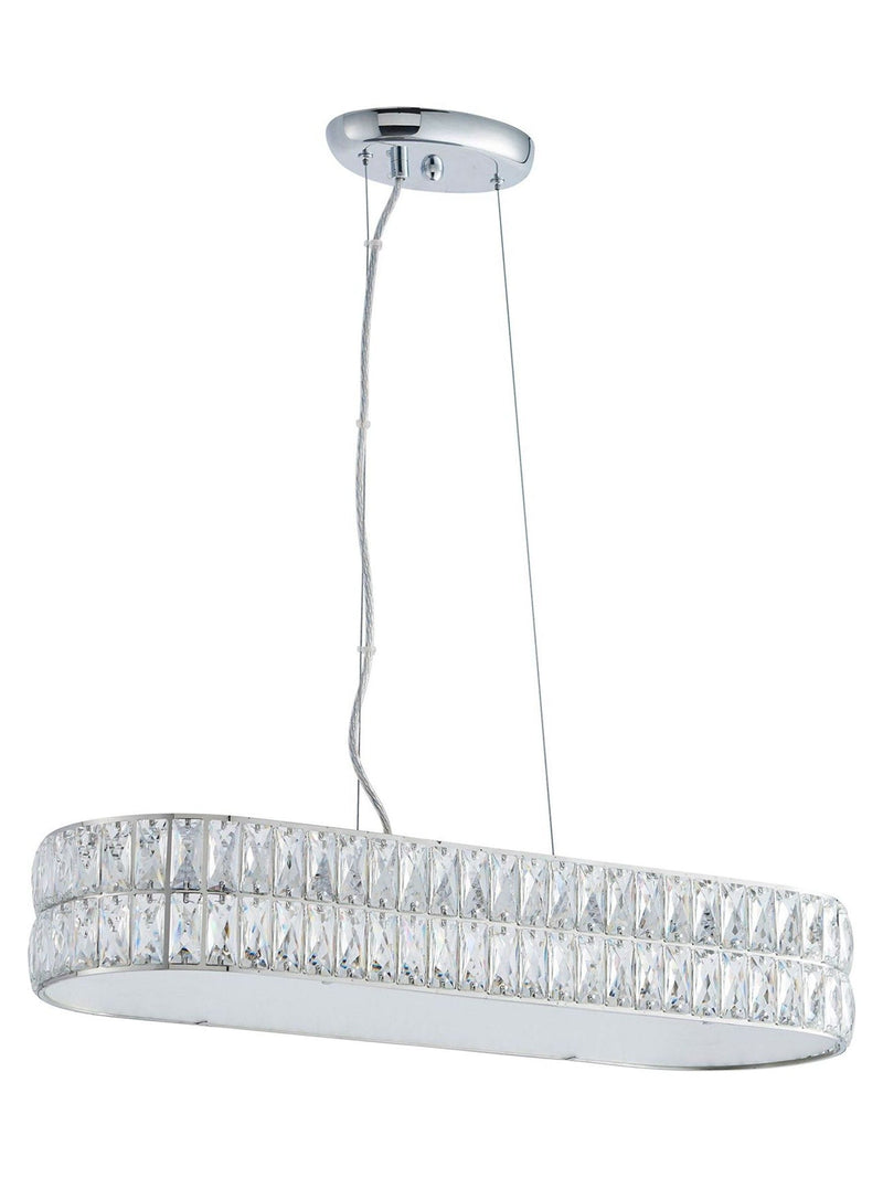 Gallery Home Silver Velma pendant light (British brand)