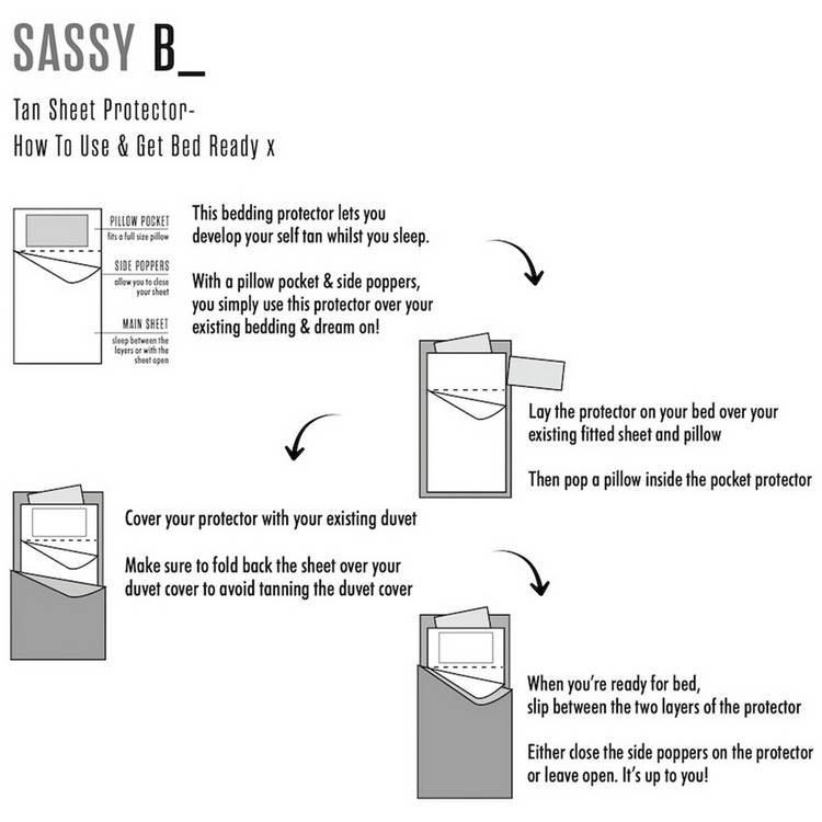 Sassy B pink tan protector sheet bed size, UK version