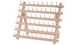Argos Milward Sewing Thread Spool Holder - Beech Wood - 60 Spool Capacity - H39.8 x W33.4 x D5cm- Buy online at McGrocer