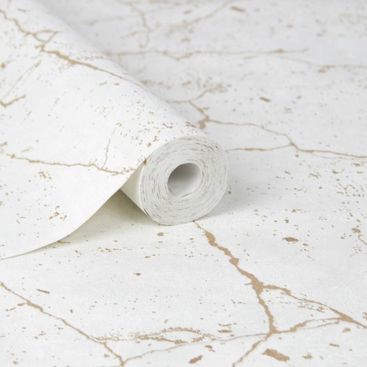 Superfresco Kintsugi gold wallpaper roll, UK version