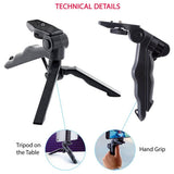 Kids vlogging kit with LED light and microphone, British brand