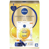 Nivea Q10 Energy gift set with day cream night cream sheet mask (British brand)