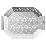 Weber premium large steel grilling basket - British product