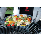 Weber premium large steel grilling basket - British product