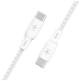 Belkin braided USB-C cable 2m white (British brand)