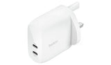 Argos Belkin 60W USB-C Dual Port Wall Charger - White- Buy online at McGrocer