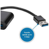 Kensington UH4000 4 Port USB Hub, UK version