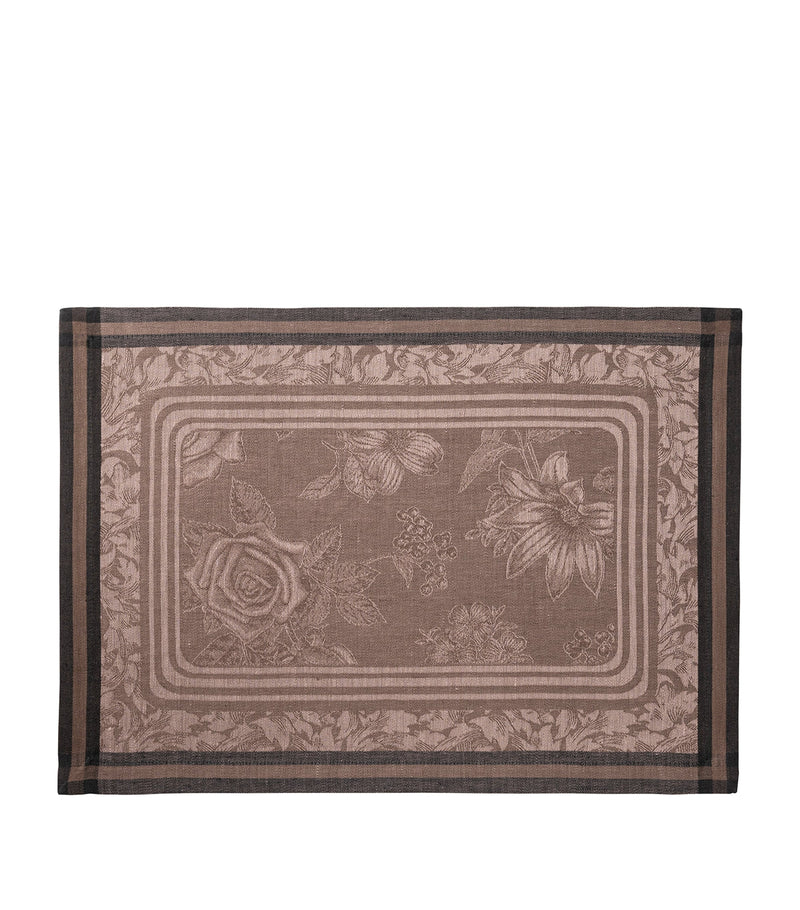 Le Jacquard Français Linen Romance Placemat 50cm x 36cm, UK version