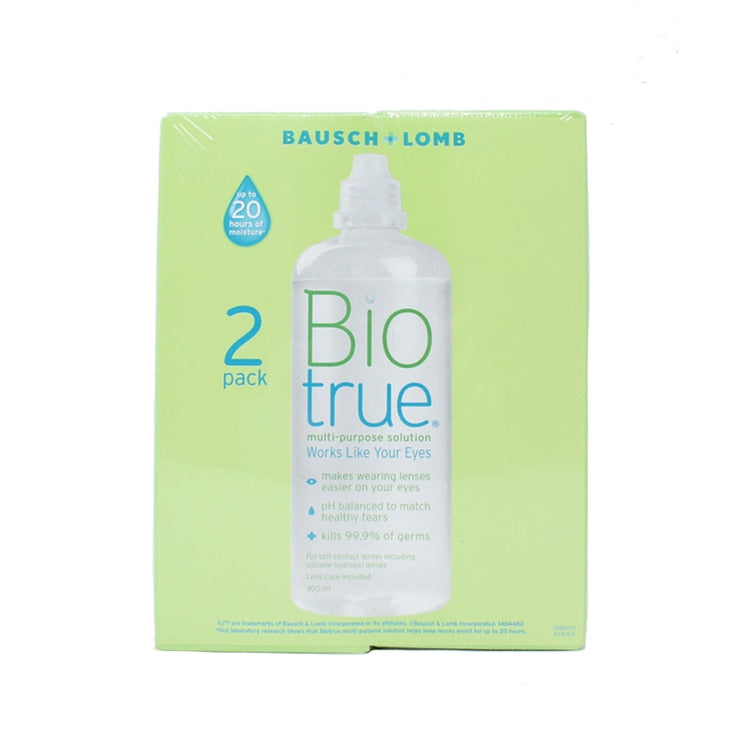 Bausch & Lomb Biotrue Multi-Purpose Solution 2 x 300ml - British product