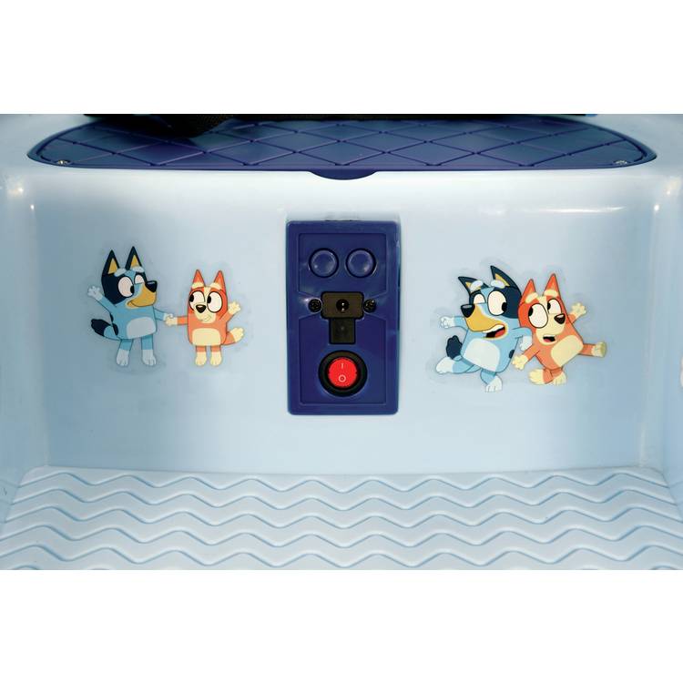 Bluey 6V electric bumper car ride-on toy (British brand)
