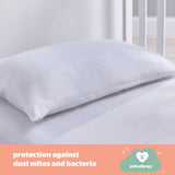 Silentnight anti allergy cot bed pillow 60x40cm - British product