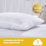 Silentnight anti allergy cot bed pillow 60x40cm - British product