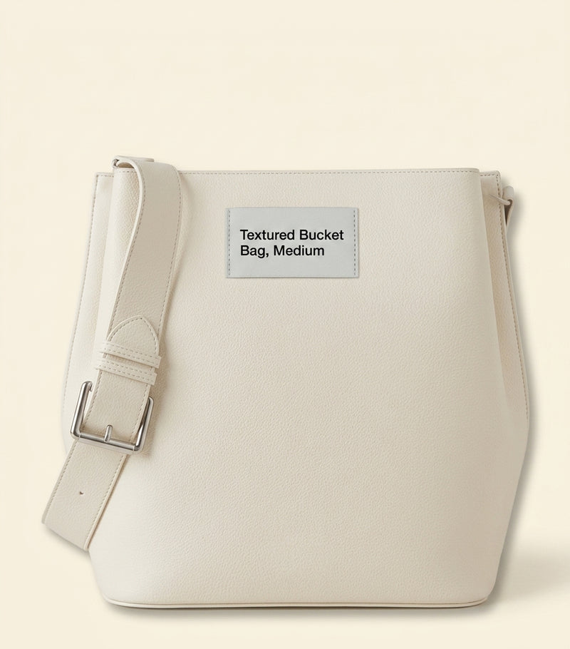 Mulberry Islington large leather bucket bag, imported from the UK