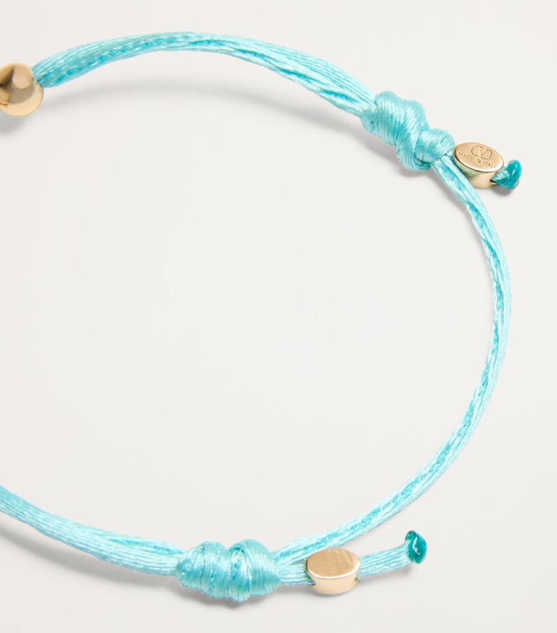 Valentino Garavani Crystal VLogo Signature bracelet, UK version