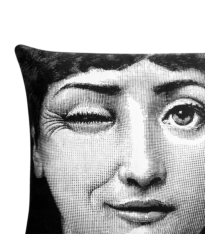 Fornasetti Tema e Variazioni No. 82-130 cushion 40cm x 40cm - British product