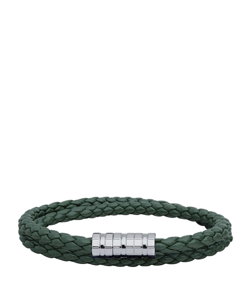 Chopard Ice Cube leather bracelet double cord, imported from the UK