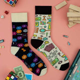 SPOX SOX novelty odd socks board games design - British product
