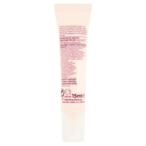 Superdrug Vitamin E Eye Cream 15ml GOODS Superdrug