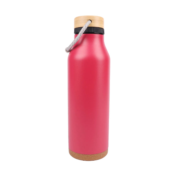 Myga round water bottle pink 700ml, imported from the UK