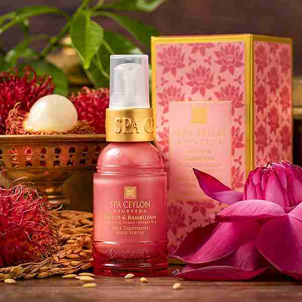 SPA CEYLON Lotus Rambutan Face Serum 30ml (British brand)