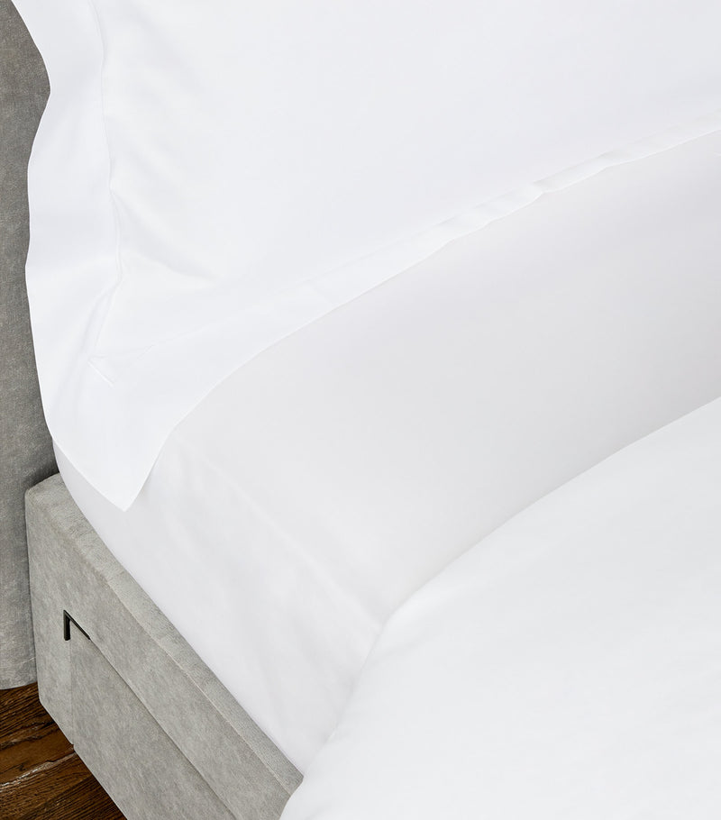 Celso De Lemos king pillowcase Egyptian cotton sateen, imported from the UK