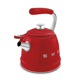 Smeg red stovetop kettle and toaster bundle, UK version