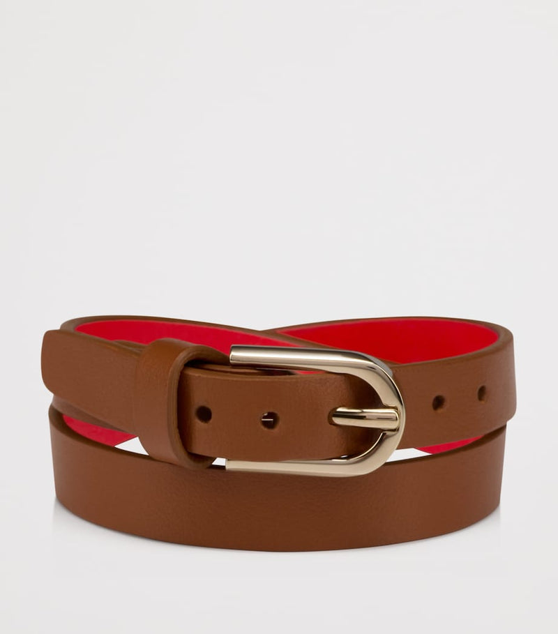 Christian Louboutin Bettina calfskin double wrap bracelet - British product