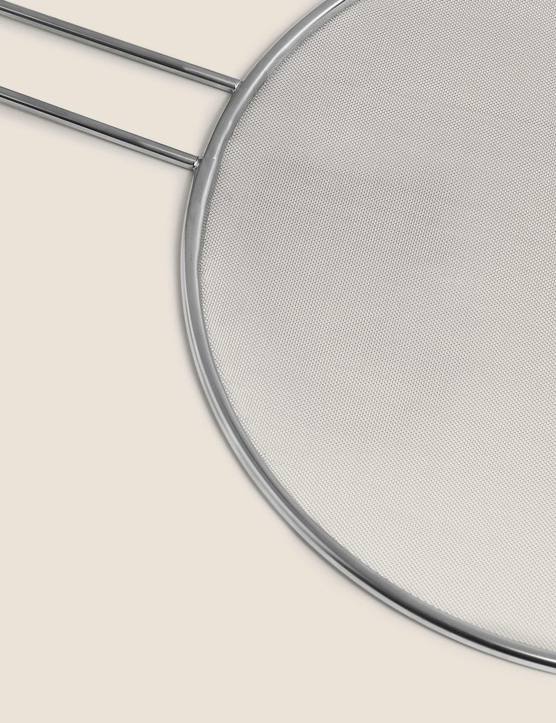 Splatter guard 29cm stainless steel mesh (British brand)