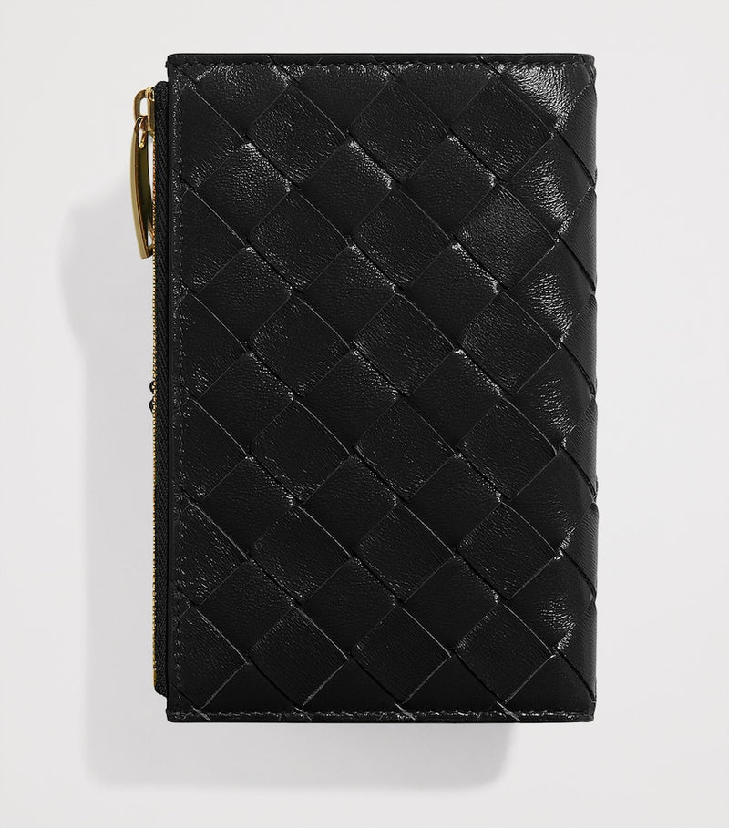 Bottega Veneta Andiamo bifold wallet in calfskin (British brand)