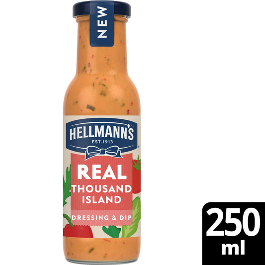 Hellmann's Real Thousand Island Salad Dressing & Dip 250ml GOODS Sainsburys   