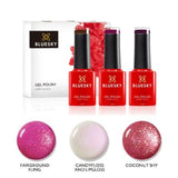 Bluesky Mini Trio Set gel nail polish 5ml, UK version