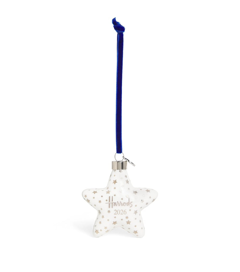 Harrods ceramic 2026 Christmas bauble - British product