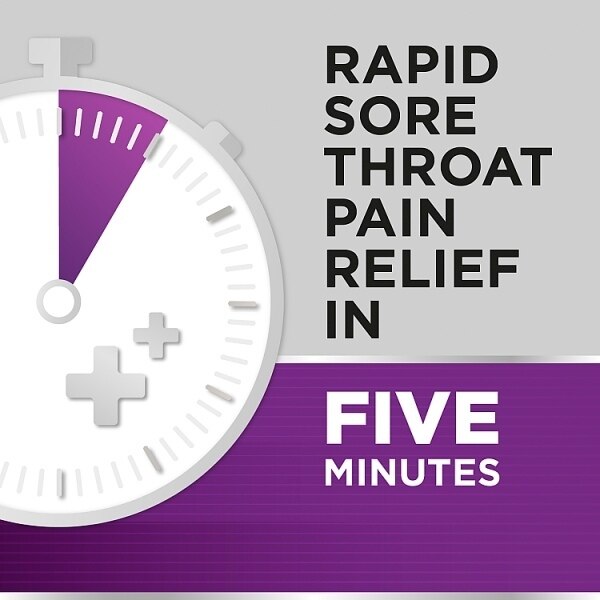 Strepsils Extra Blackcurrant Sore Throat Lozenges 24s GOODS Superdrug