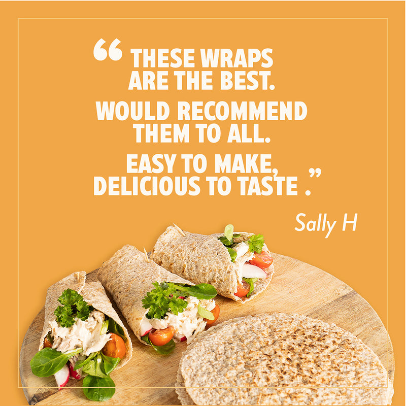 Go Low low carb wrap mix 166g, imported from the UK
