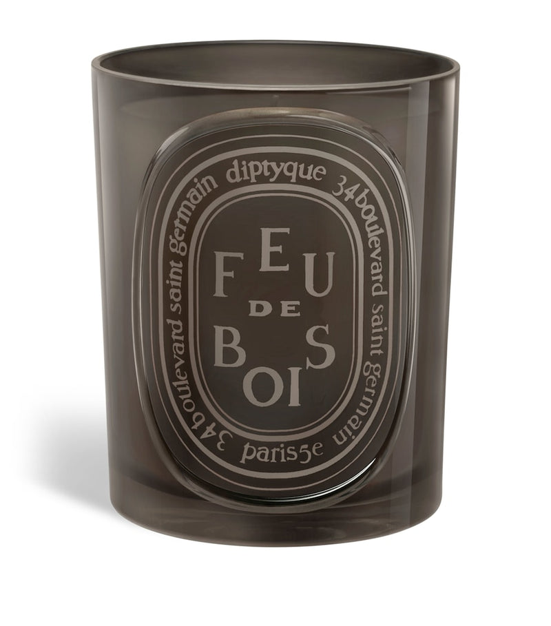 Diptyque Feu de Bois coloured candle 300g, UK version